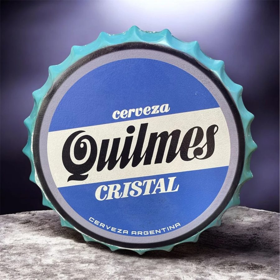 Tapa decorativa Quilmes Cristal