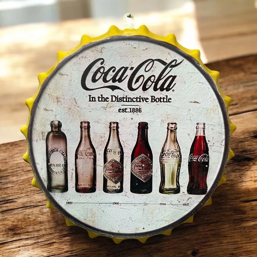 Tapa decorativa Coca-Cola (botellas)