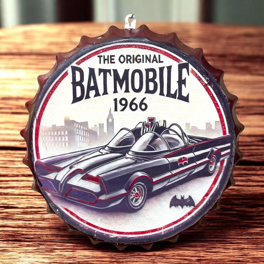 Tapa decorativa The Original Batmobile 1966