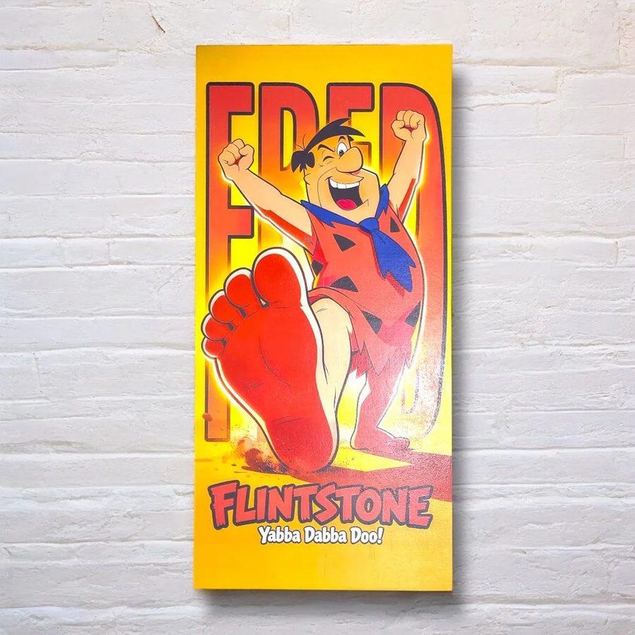 Cuadro Fred Flintstone – Yabba Dabba Doo