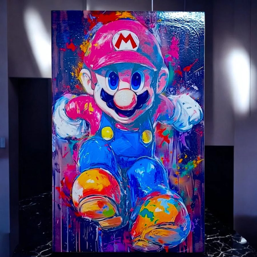 Cuadro Super Mario (pop art)