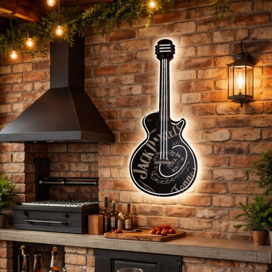 Neón Guitarra Jack Daniel's