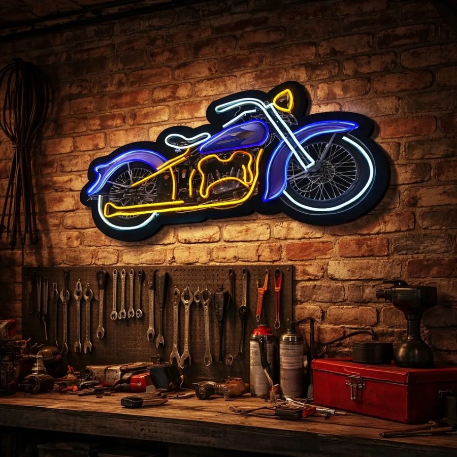 Neón Moto clásica