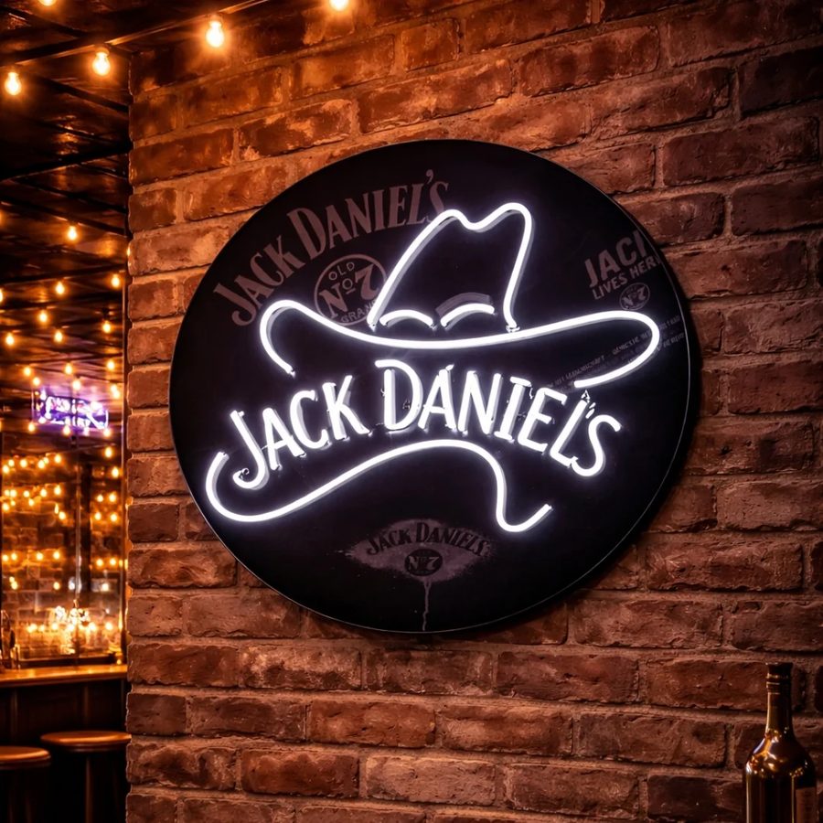 Neón Jack Daniel's – Sombrero