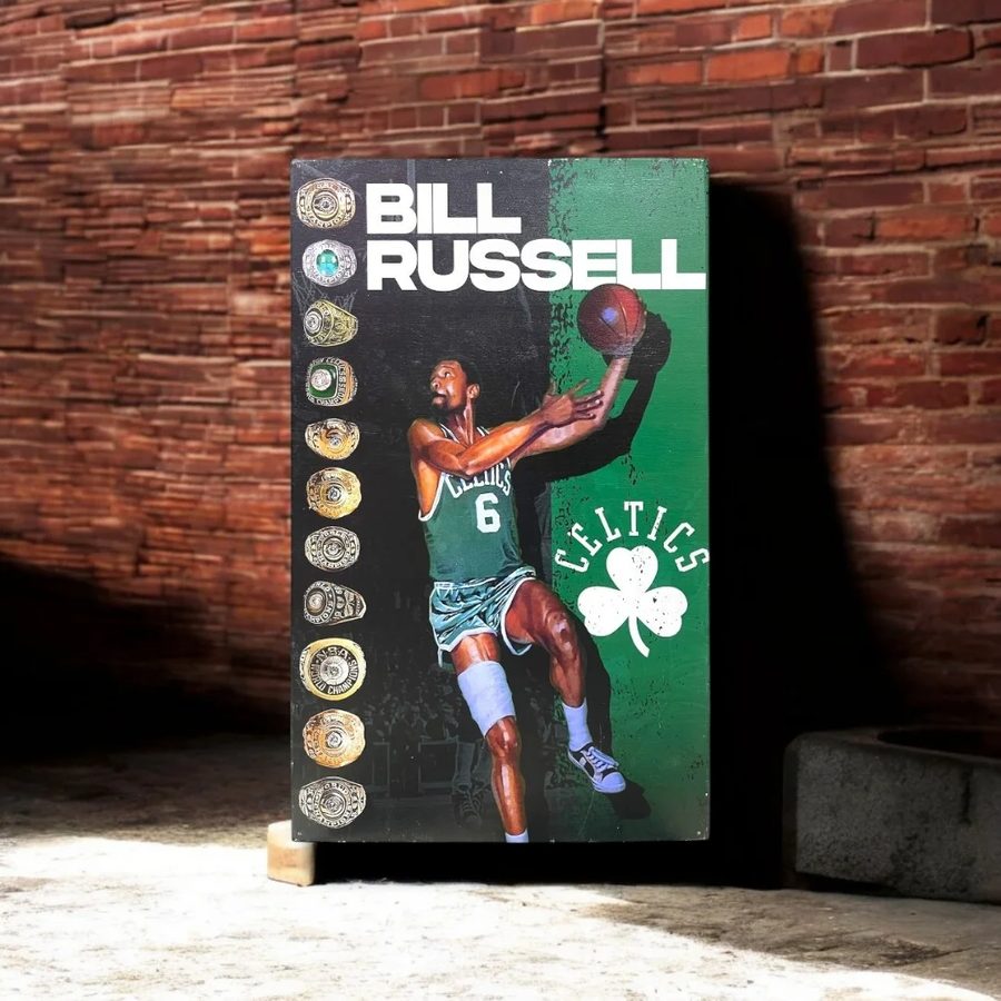 Cuadro Bill Russell – Boston Celtics