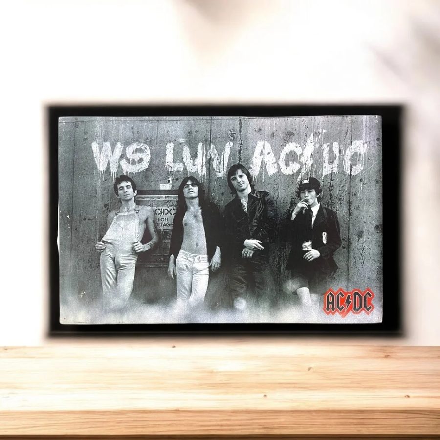 Cuadro We luv AC/DC