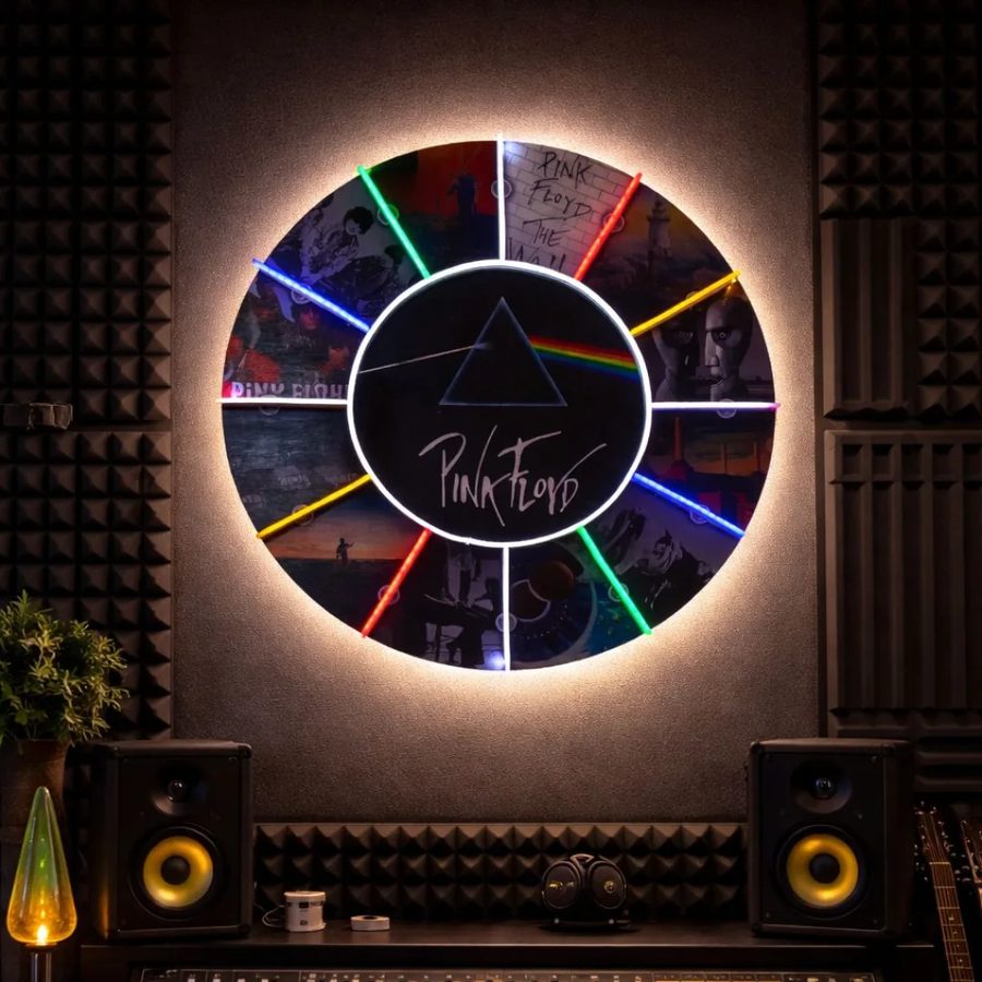 Neón Pink Floyd – Prisma y portadas