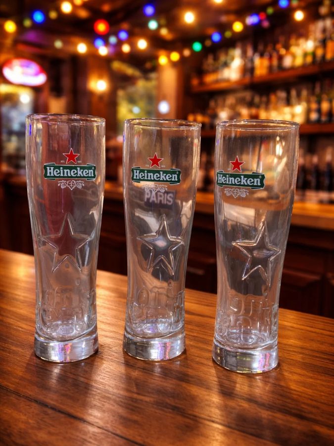Vaso Heineken original – vaso alto de cerveza