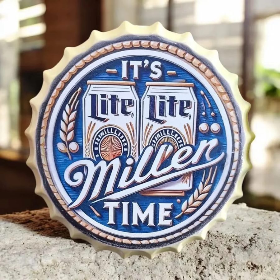 Tapa decorativa Miller (It's Miller Time)
