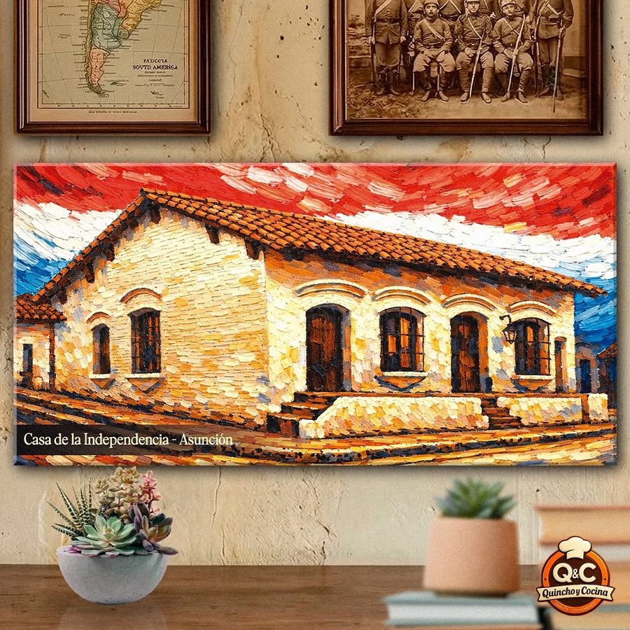 Cuadro Casa de la Independencia – Asunción
