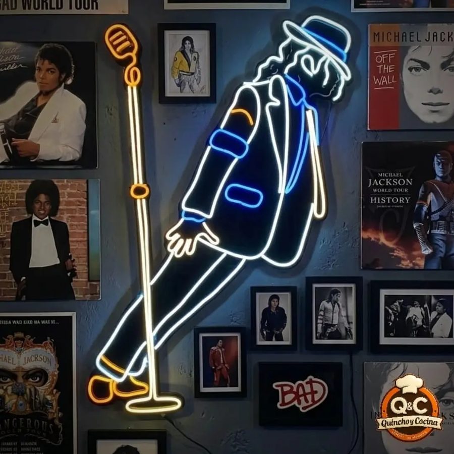 Neón Michael Jackson