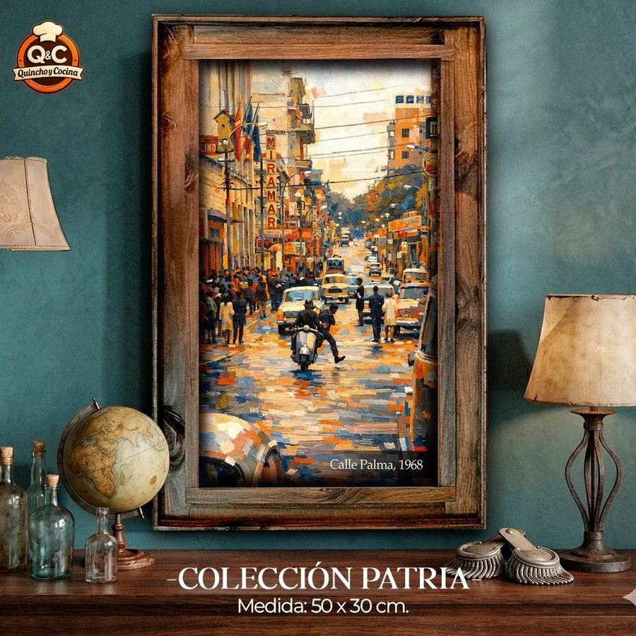 Cuadro Calle Palma, 1968 – foto 2