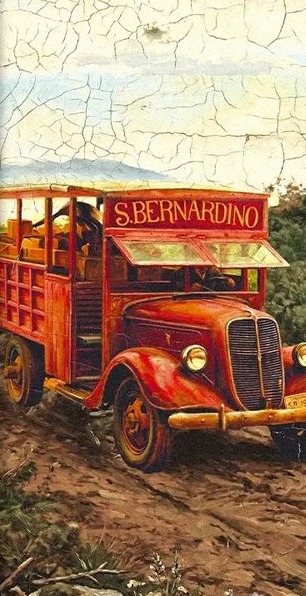 Cuadro decorativo Camión de San Bernardino, colección PATRIA de Quincho y Cocina