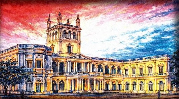 Cuadro decorativo Palacio de López · Cielo tricolor, colección PATRIA de Quincho y Cocina
