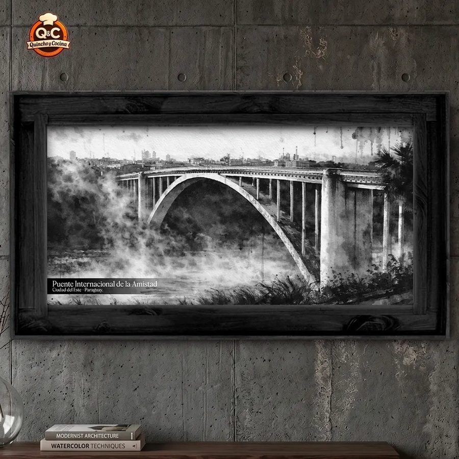 Cuadro Puente de la Amistad – Ciudad del Este