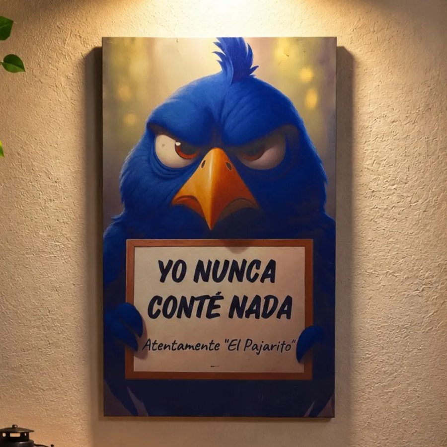 Cuadro El Pajarito – Yo nunca conté nada