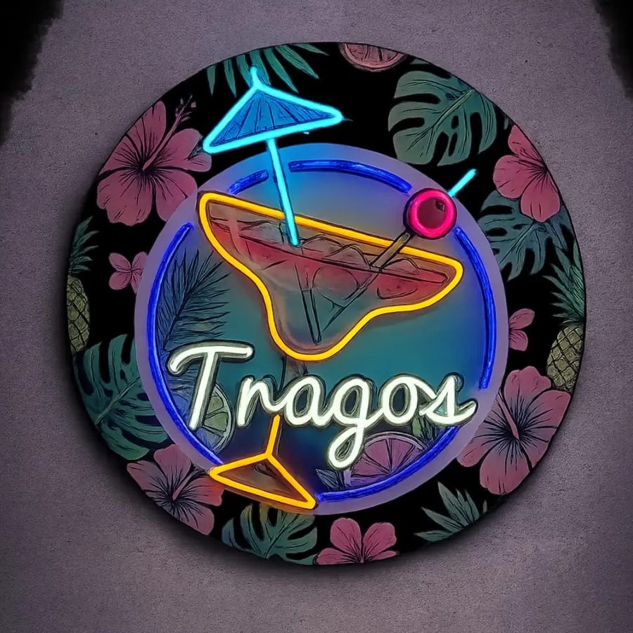 Neón Tragos – Copa tropical