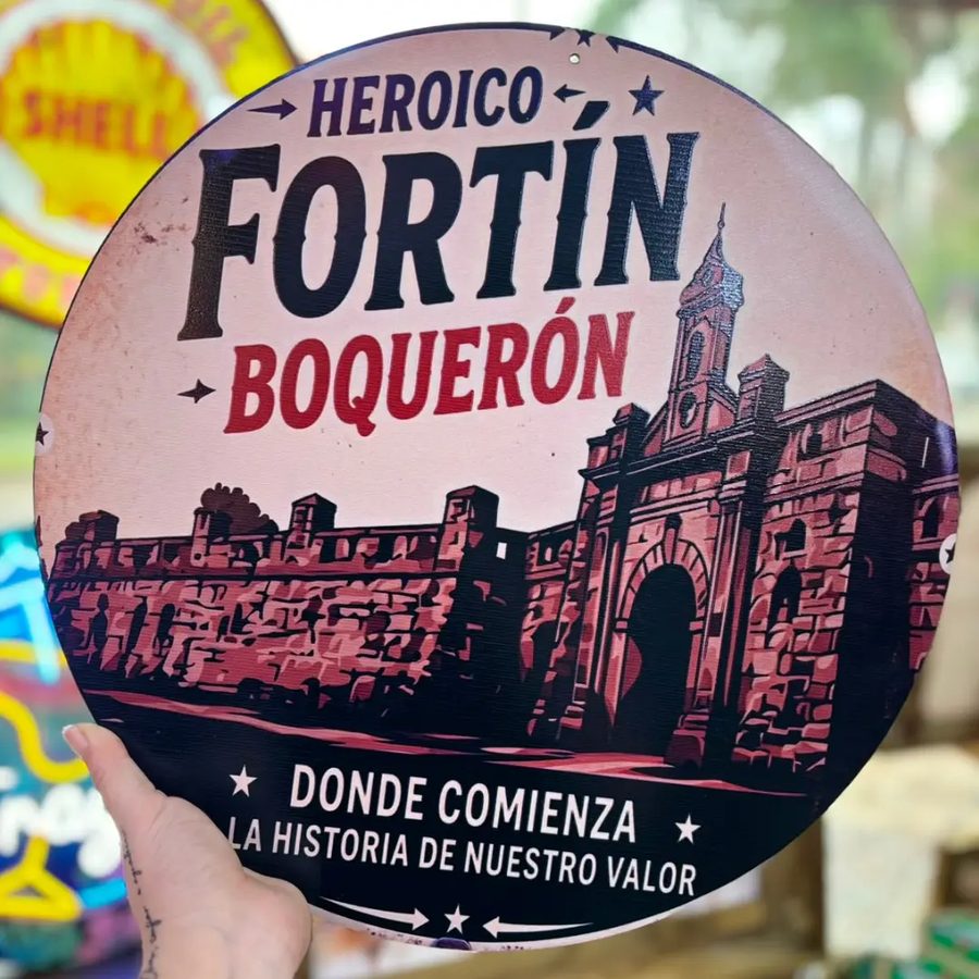 Chapa Heroico Fortín Boquerón