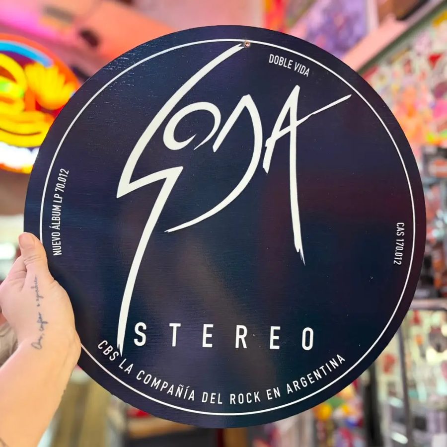 Cuadro Soda Stereo - Doble Vida