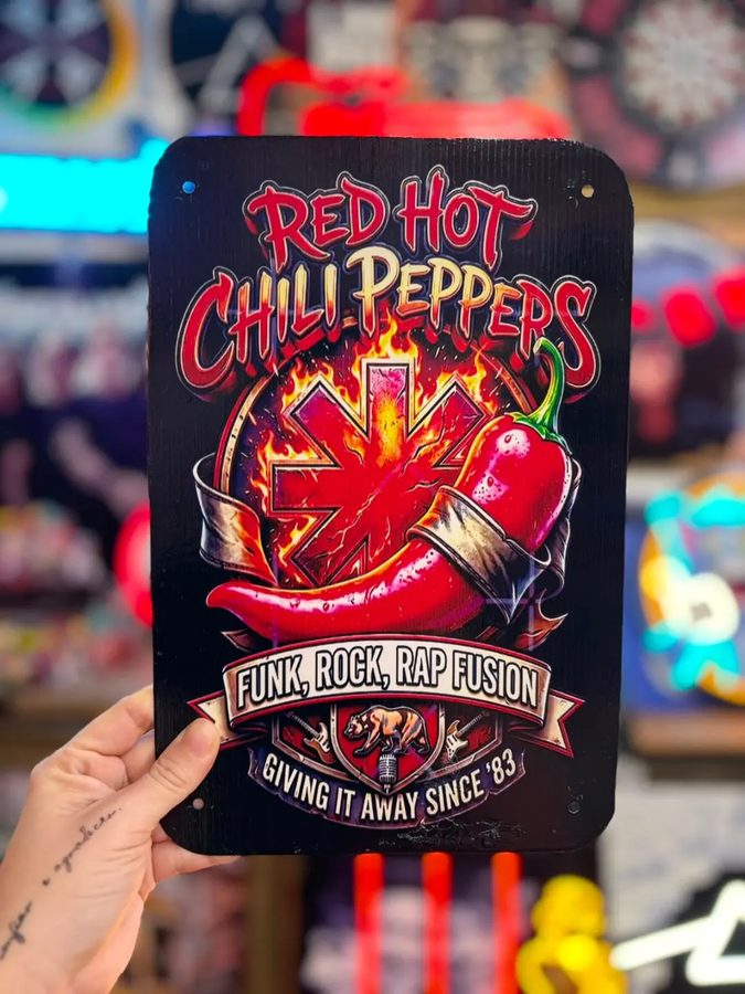 Chapa Red Hot Chili Peppers – Funk, Rock, Rap Fusion