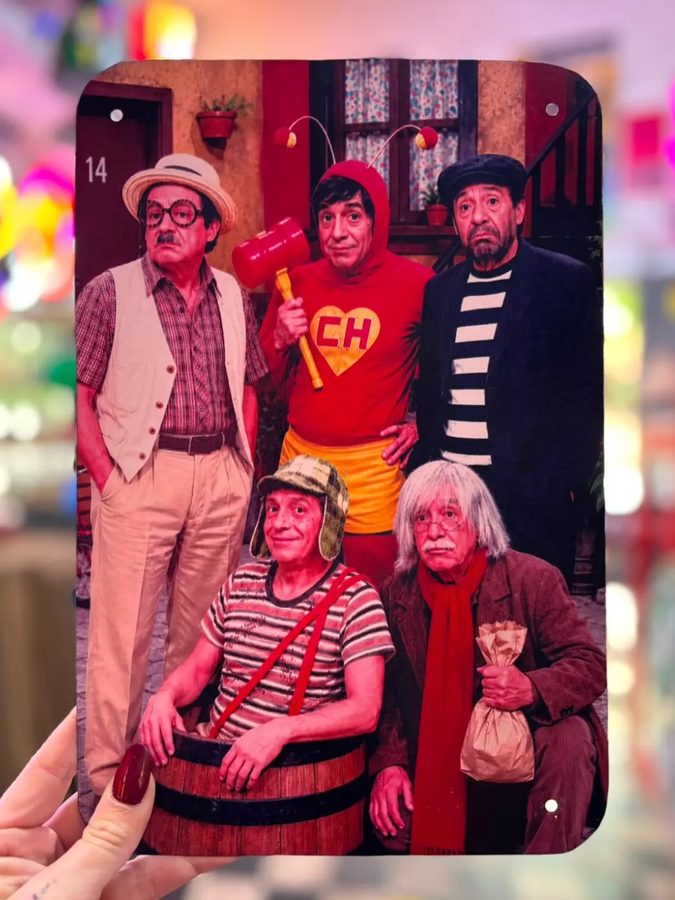 Chapa Personajes de Roberto Gómez Bolaños