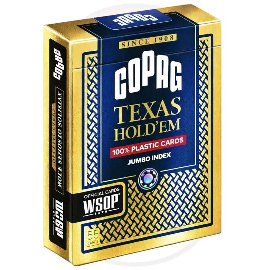 Baraja de póker Copag Texas Hold'em – cartas 100% plásticas