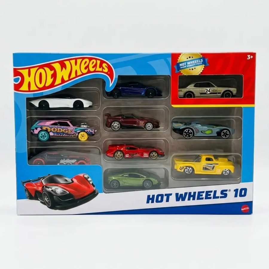 Pack de 10 autos Hot Wheels – modelos surtidos