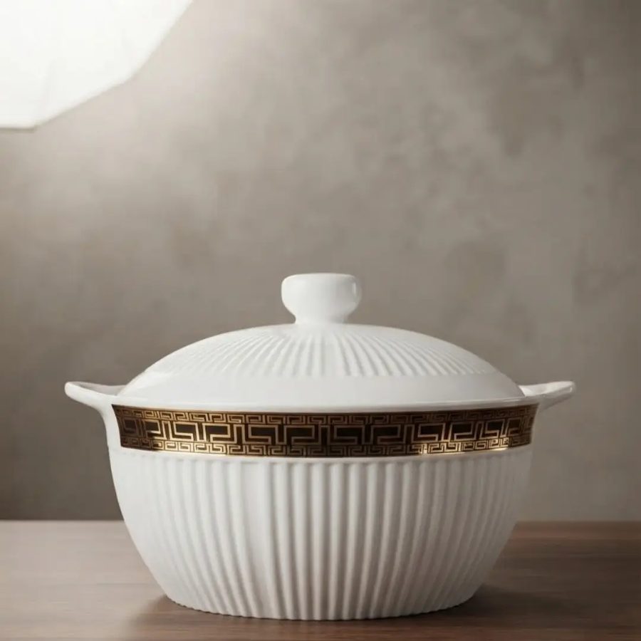 Sopera de porcelana