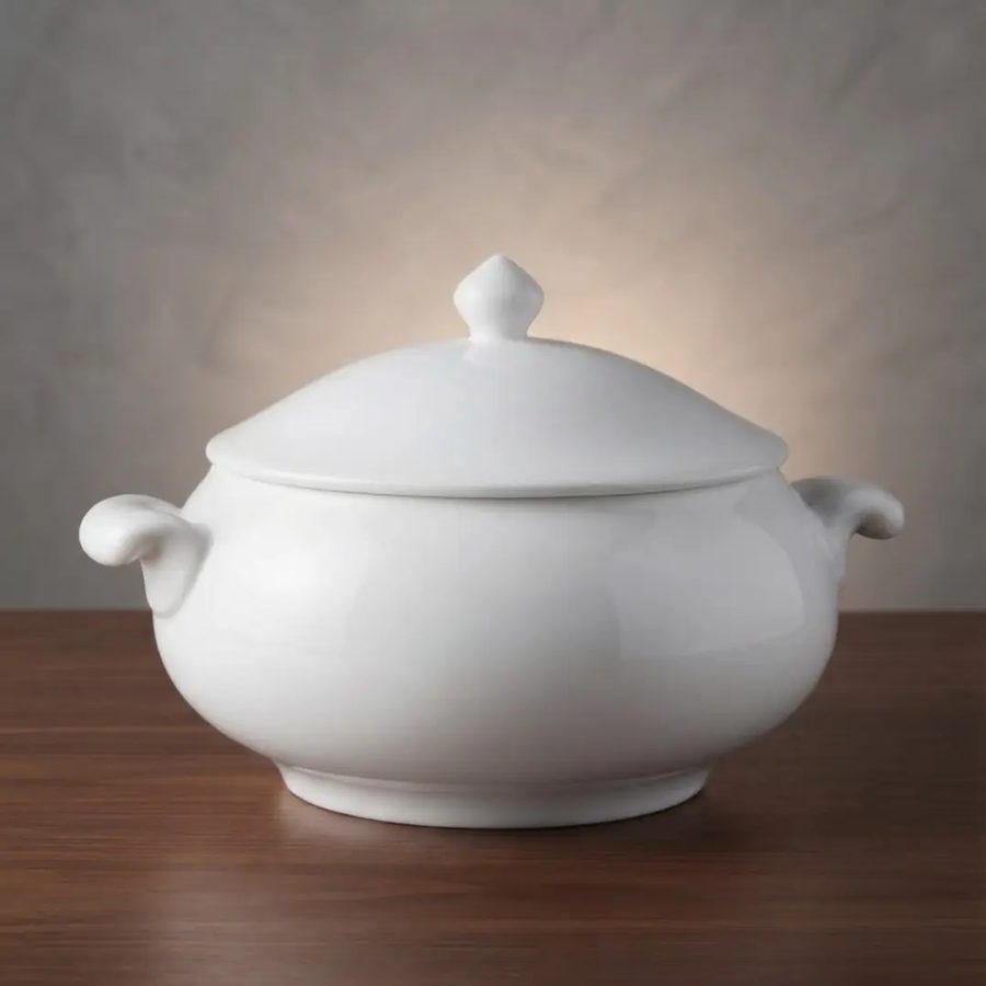 Sopera de porcelana
