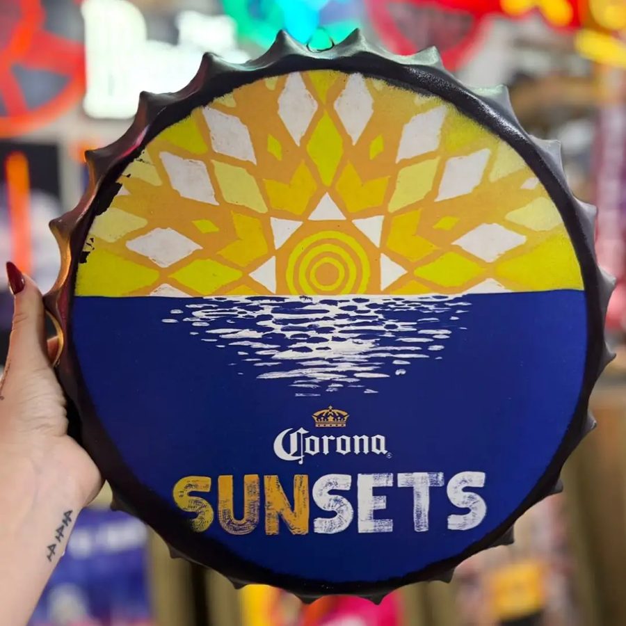 Tapa decorativa Corona Sunsets