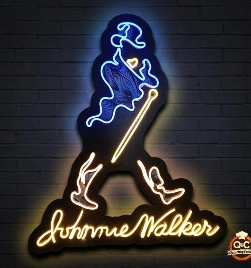 Neón Johnnie Walker