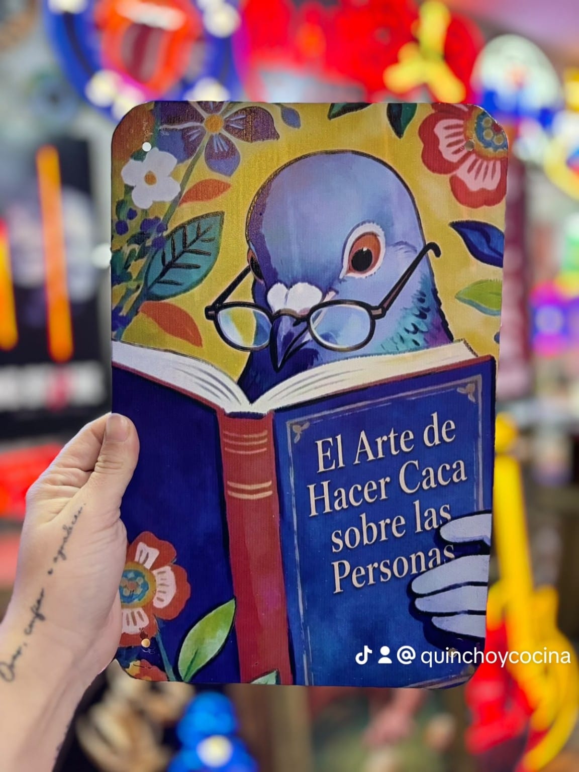Chapa El arte de hacer caca sobre las personas