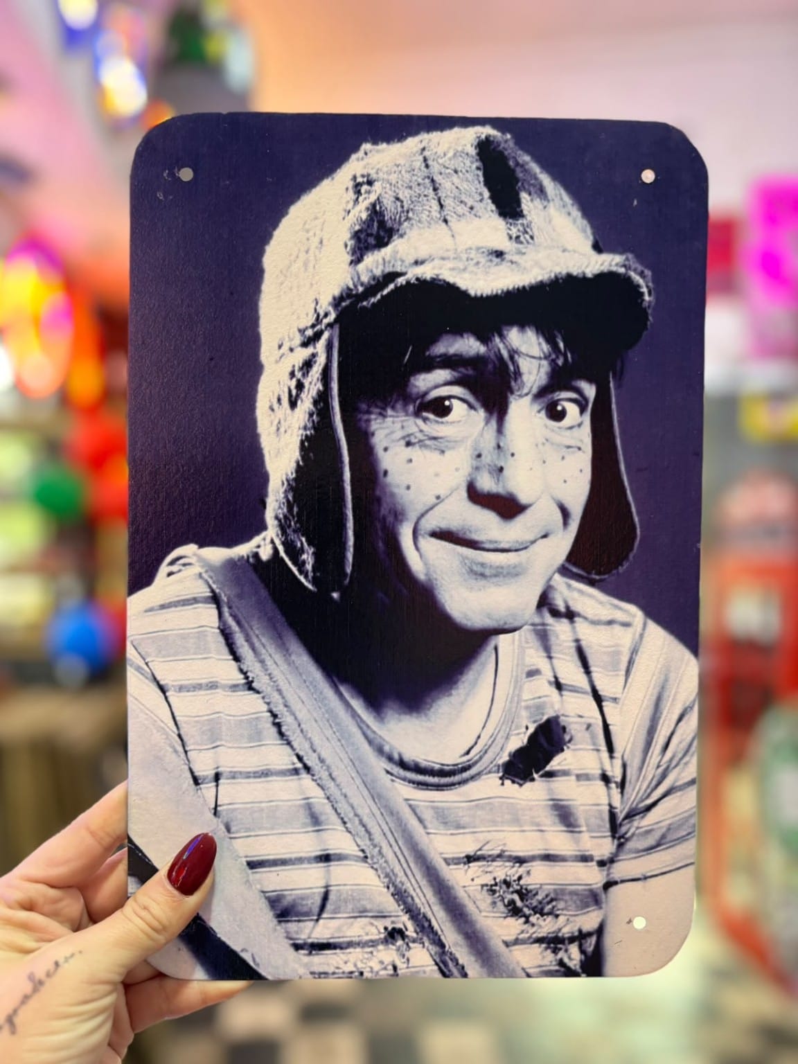 Chapa El Chavo del 8 – retrato