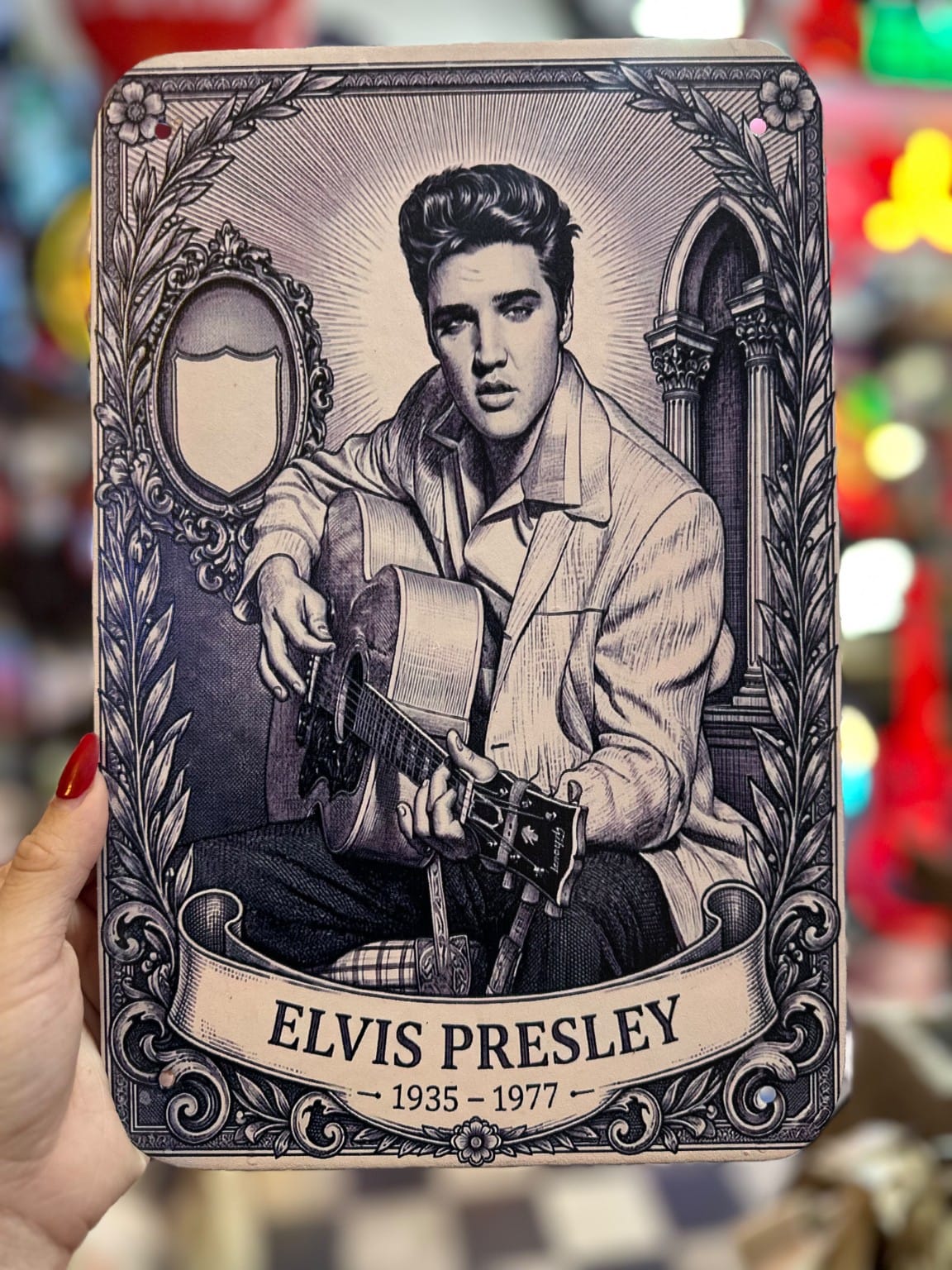 Chapa Elvis Presley 1935-1977
