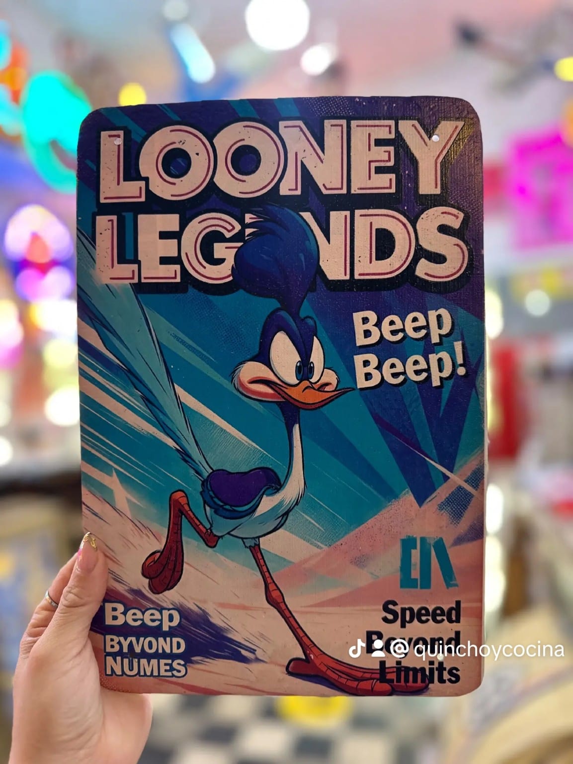 Chapa Looney Legends – Correcaminos, Beep Beep!