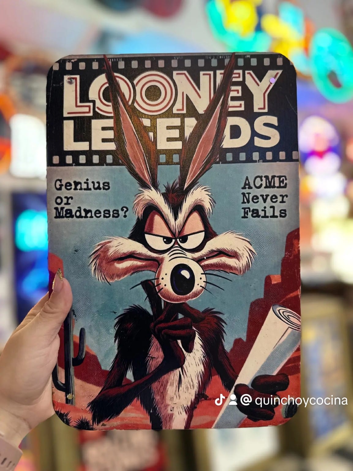 Chapa Looney Legends – Coyote, Genius or Madness?