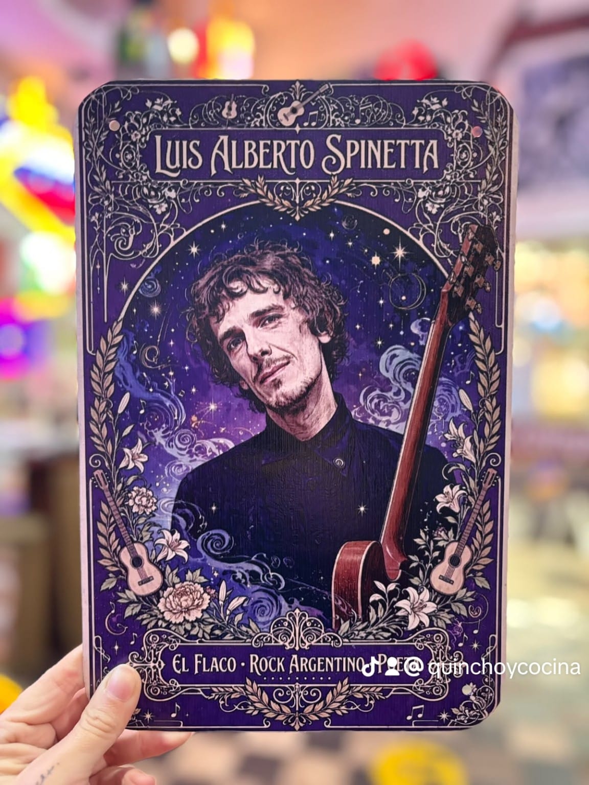 Chapa Luis Alberto Spinetta – El Flaco