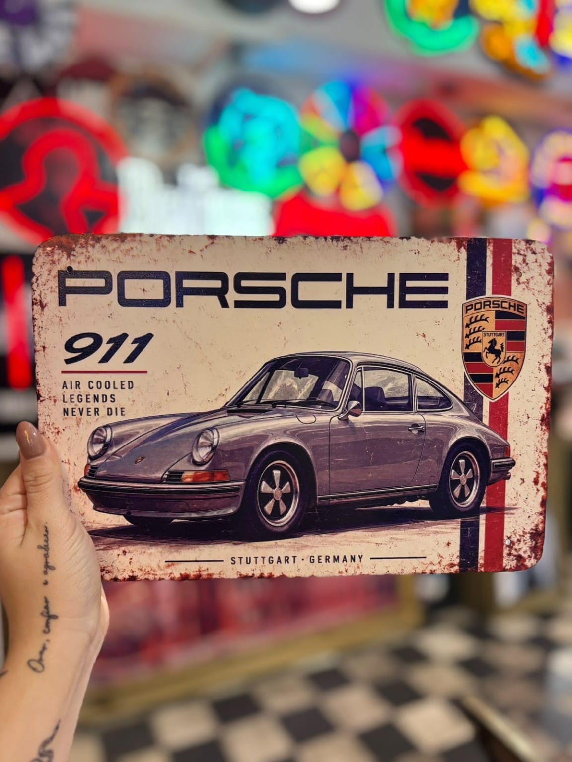 Chapa Porsche 911 – Air Cooled Legends Never Die