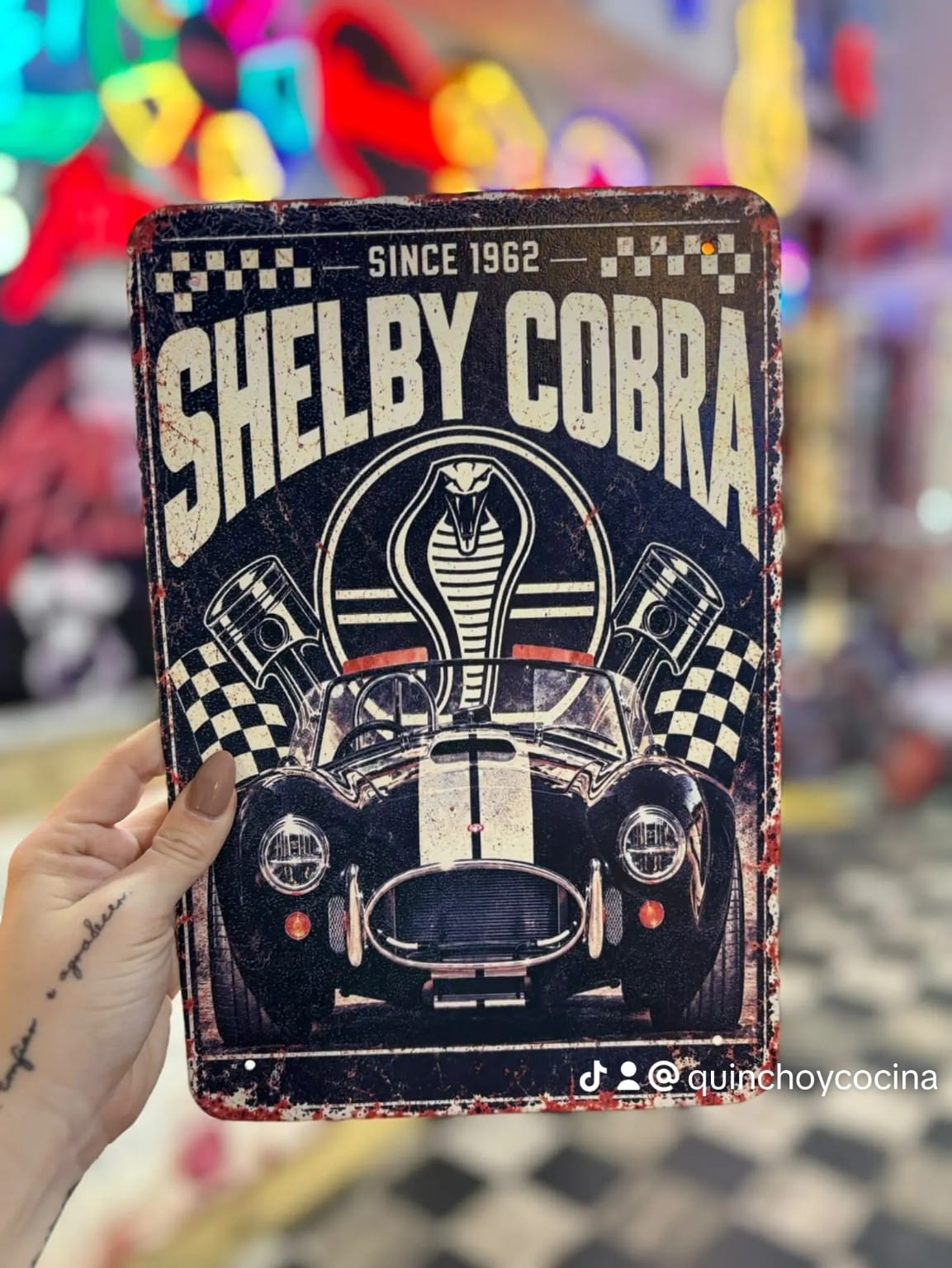 Chapa Shelby Cobra – Since 1962