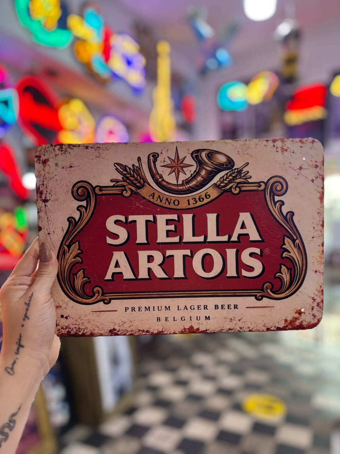 Chapa Stella Artois – Anno 1366