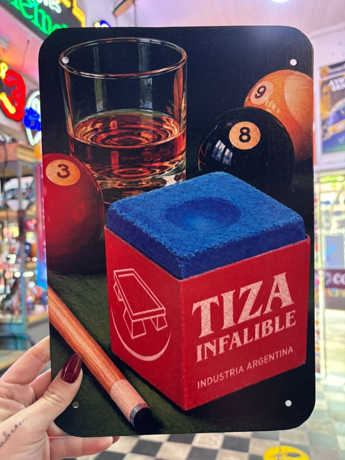 Chapa Tiza Infalible – billar